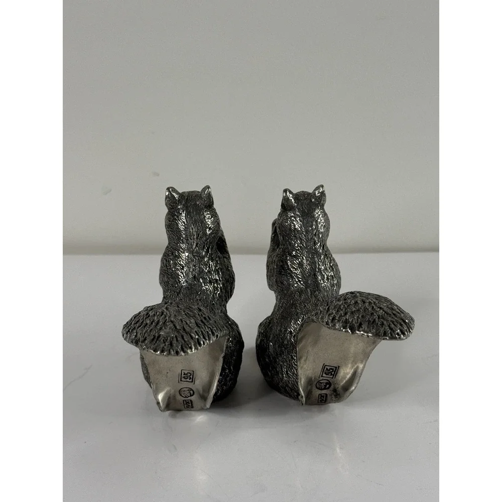 Vagabond Woodland Creatures Pewter Squirrel Salt & Pepper Shaker
